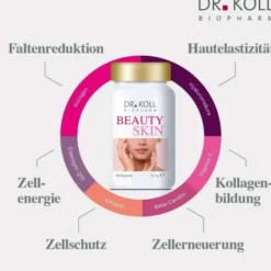 Beauty Skin Dr.Koll Kollagen + Hyaluron + Q10 + Vitamin C 60 Kapseln