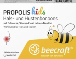 Beecraft Kids Propolis Hals- und Hustenbonbon 24 Stück