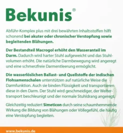 Bekunis Abführ-Komplex plus Pulver 10 Sachets
