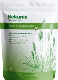 Bekunis Indische Flohsamen Schalen 500 G