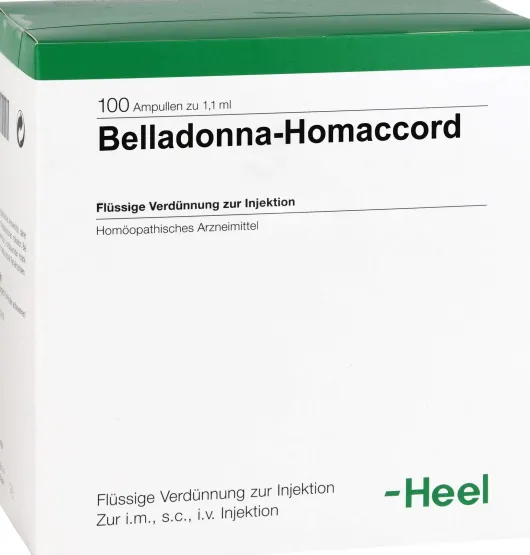 Belladonna Homaccord Ampullen 50 Ampullen