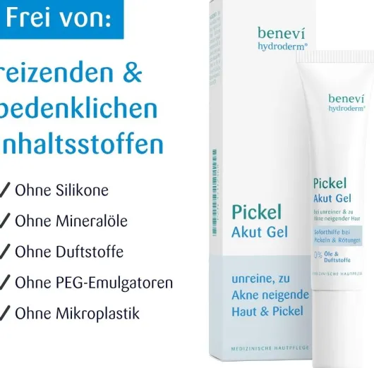 Benevi Hydroderm Pickel Akut Gel 5 ml