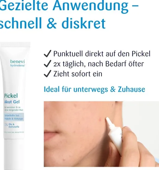 Benevi Hydroderm Pickel Akut Gel 5 ml
