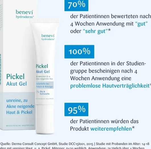 Benevi Hydroderm Pickel Akut Gel 5 ml