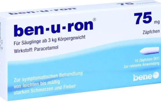 Ben U Ron 75 mg 10 Kinderzäpfchen