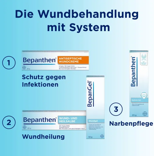 Bepanthen Antiseptische Wundcreme 2 x 20 g