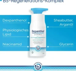 Bepanthol DERMA Feuchtigkeitsspendende Körperlotion 400 ml Nachfüllbeutel
