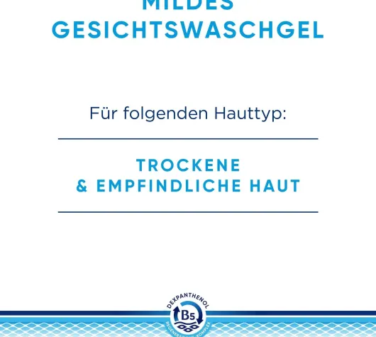 Bepanthol DERMA Mildes Gesichtswaschgel 200 ml Flasche