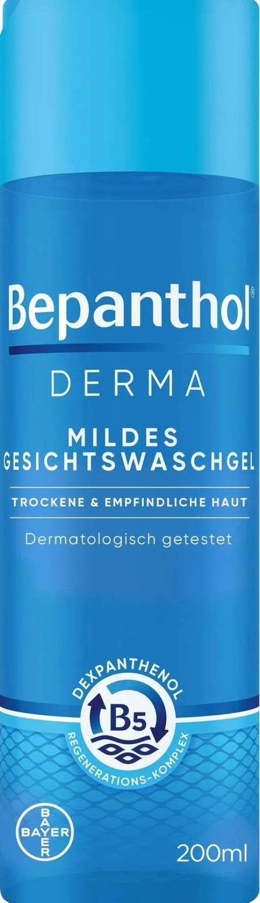 Bepanthol DERMA Mildes Gesichtswaschgel 200 ml Flasche