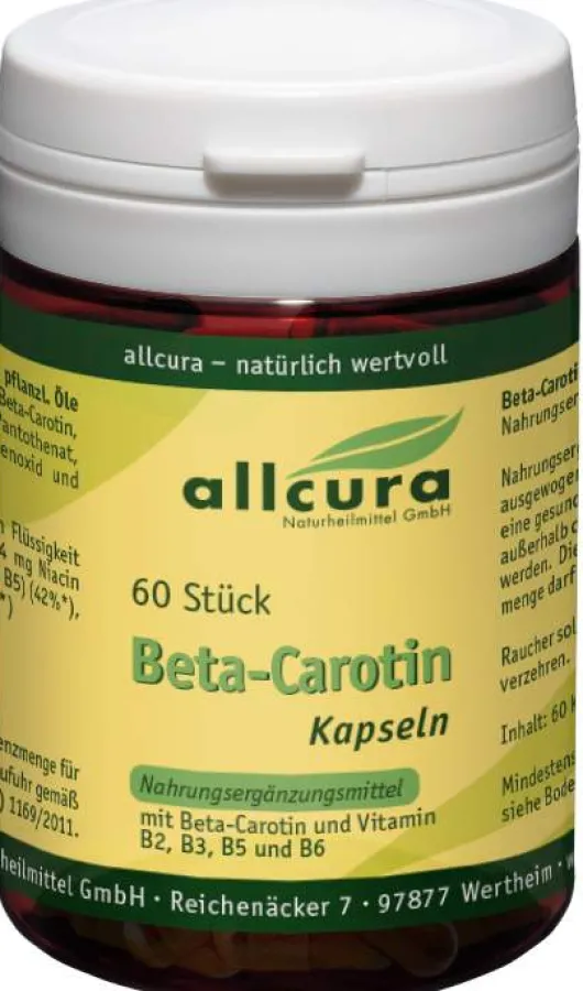 Beta Carotin 60 Kapseln