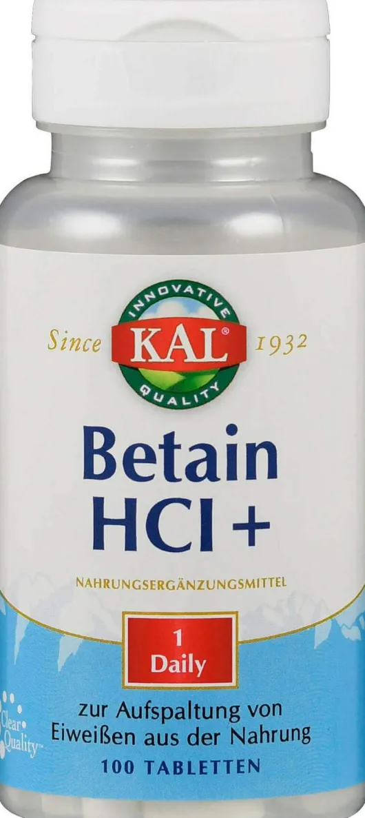 Betain Hcl + 250 mg 100 Tabletten