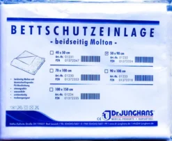 Bettschutzeinlage 50x90cm Doppelseitig Molton