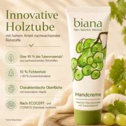 Biana Handcreme mit Traubenkernöl 50 ml