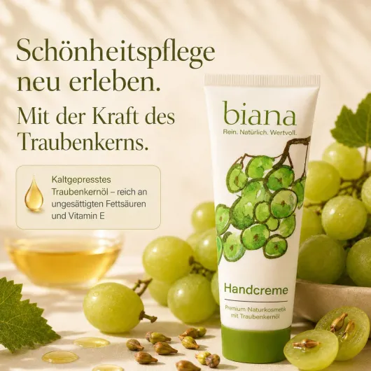 Biana Handcreme mit Traubenkernöl 50 ml