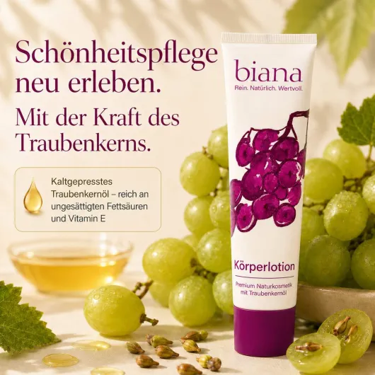 Biana Körperlotion mit Traubenkernöl 100 ml
