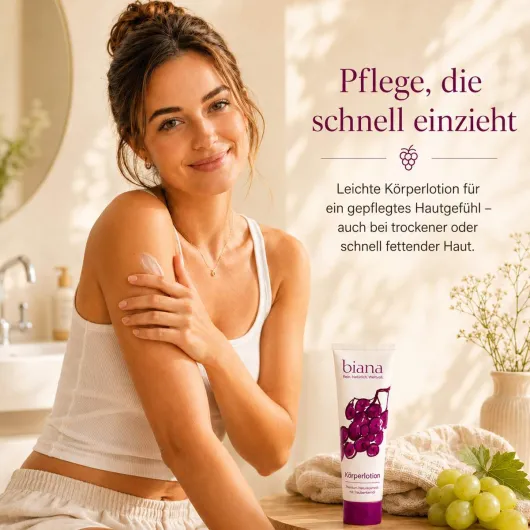 Biana Körperlotion mit Traubenkernöl 100 ml