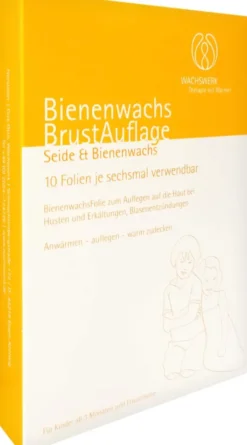 Bienenwachs Brustauflage Nachfüllpack Wachsw. 10 Folien