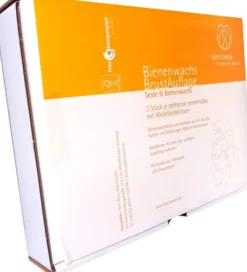 Bienenwachs Brustauflage Set Wachswerk