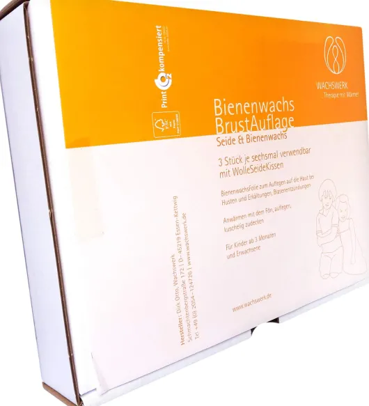 Bienenwachs Brustauflage Set Wachswerk