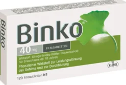 Binko 40 mg 120 Filmtabletten