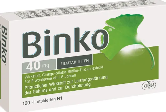 Binko 40 mg 120 Filmtabletten