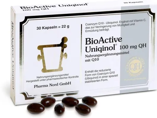 Bioactive Uniqinol 100 mg Qh Pharma 30 Kapseln