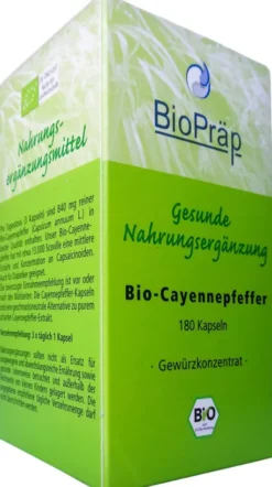 Bio Cayennepfeffer 180 Kapseln