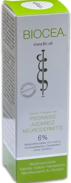 Biocea Psoriasis Juckreiz Neurodermitis 50 ml Creme