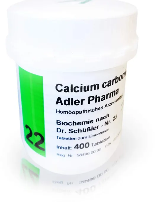 Biochemie Adler 22 Calcium Carbonicum D 12 400 Tabletten