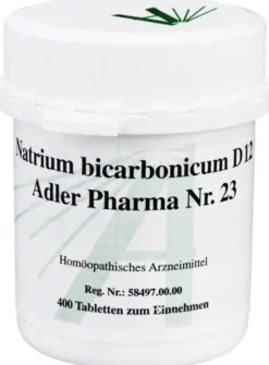 Biochemie Adler 23 Natrium Bicarbonicum D12 400 Tabletten