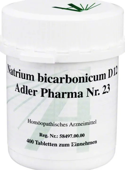 Biochemie Adler 23 Natrium Bicarbonicum D12 400 Tabletten