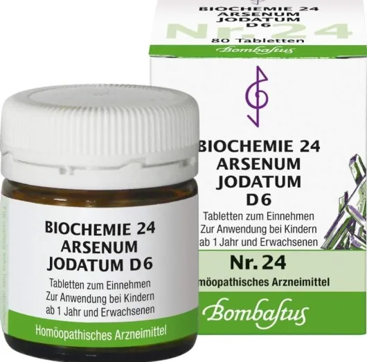 Biochemie Bombastus 24 Arsenum Jodatum D 6 80 Tabletten
