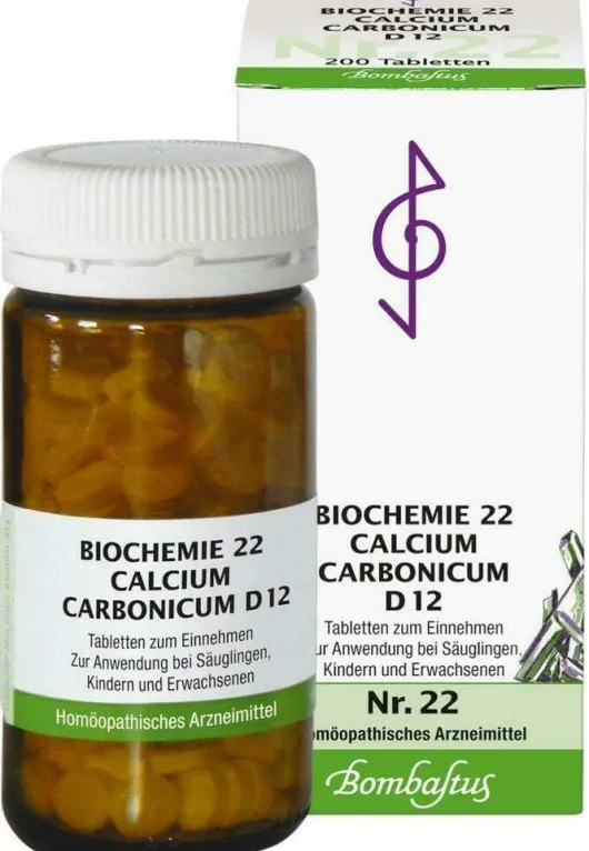 Biochemie Bombastus 22 Calcium Carbonicum D 12 200 Tabletten