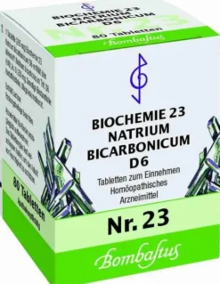 Biochemie Bombastus 23 Natrium Bicarbonicum D 6 80 Tabletten