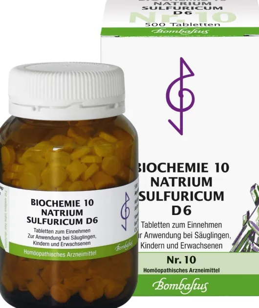 Biochemie Bombastus 10 Natrium Sulfuricum D 6 500 Tabletten