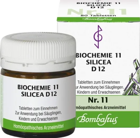 Biochemie Bombastus 11 Silicea D 12 80 Tabletten
