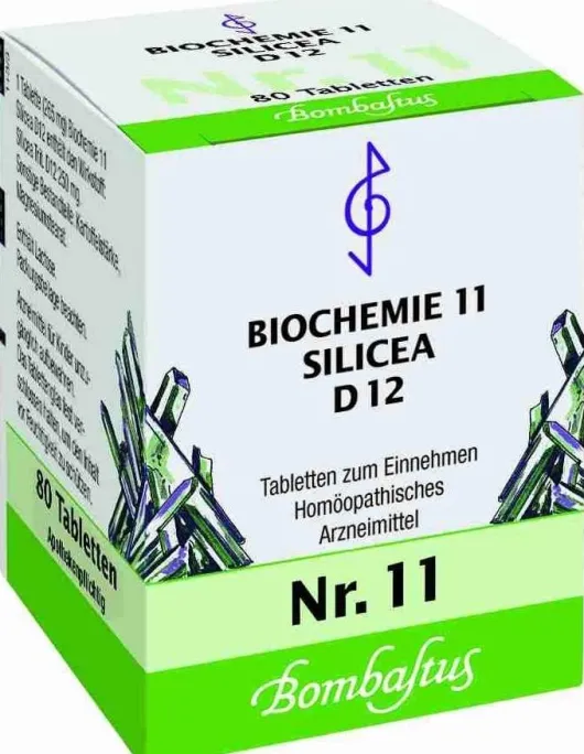 Biochemie Bombastus 11 Silicea D 12 80 Tabletten