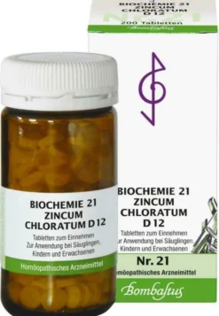 Biochemie Bombastus 21 Zincum Chloratum D 12 200 Tabletten