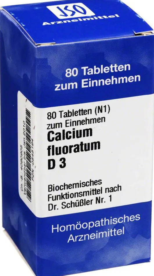 Biochemie 1 Calcium Fluoratum D 3 80 Tabletten