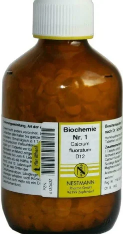 Biochemie 1 Calcium Fluoratum D 12 1000 Tabletten