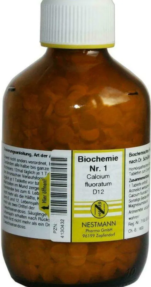 Biochemie 1 Calcium Fluoratum D 12 1000 Tabletten