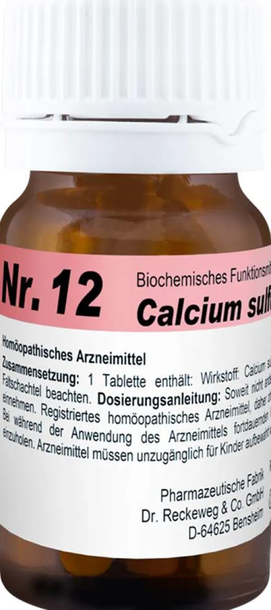 Biochemie 12 Calcium Sulfuricum D 6 Tabletten