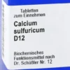 Biochemie 12 Calcium Sulfuricum D 12 Tabletten