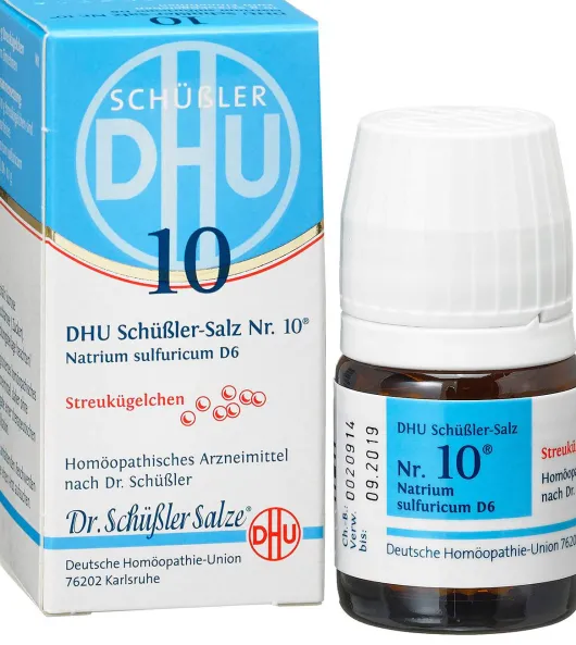 Biochemie Dhu 10 Natrium Sulfuricum D6 10 G Globuli