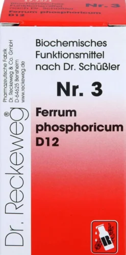 Biochemie 3 Ferrum Phosphoricum D 12 Tabletten