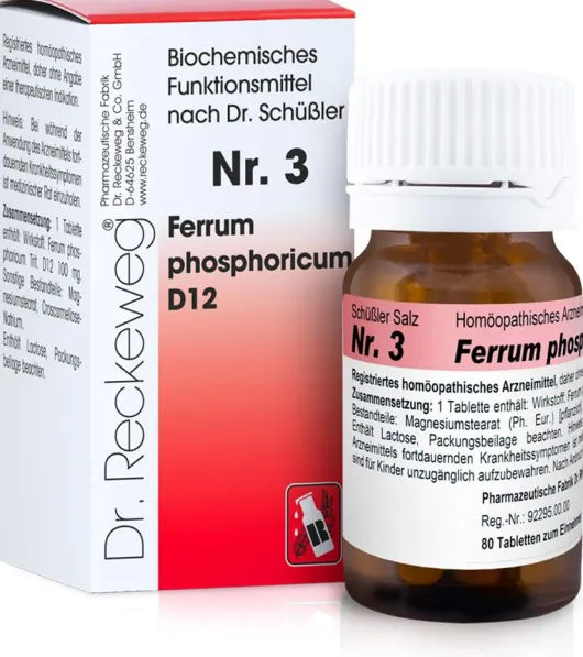 Biochemie 3 Ferrum Phosphoricum D 12 Tabletten