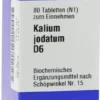 Biochemie 15 Kalium Jodatum D 6 80 Tabletten