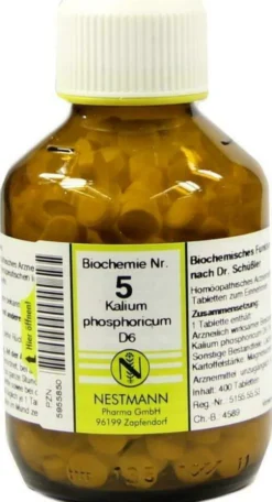 Biochemie 5 Kalium Phosphoricum D6 400 Tabletten
