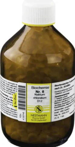 Biochemie 8 Natrium Chloratum D 12 1000 Tabletten
