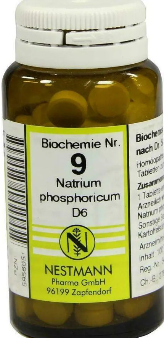 Biochemie 9 Natrium Phosphoricum D6 100 Tabletten